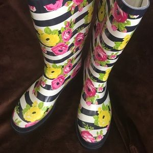 NWOT Mistify Ladies Rainboots Size 8(Euro size 38)